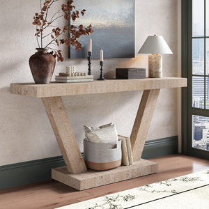 Banco de Entrada de Madera Envejecida de 60 Pulgadas, Mueble de Almacenamiento de Madera Maciza con Chapa, Diseño Rústico Ancho para Pasillo - Product Image 3