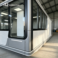 Maisons préfabriquées fabriquées directement en usine, maison-capsule de luxe à bas prix pour projet hôtelier