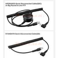 RayTalk Headset Mikrofon Fleksibel Plastik Bo-om ENC Peredam Kebisingan Tahan Air IPX-4 Antarmuka 3.5mm Pas Nyaman Tahan Lama