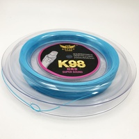 Offre Spéciale Haute Répulsion Nouveau KELIST PRO98 0.63mm Nylon Cordage de Raquette De Badminton Pour Professionnel raquette De badminton