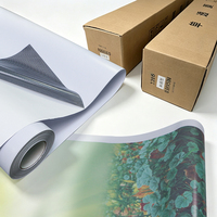 Vinilo Autoadhesivo Permanente, Rollo de PVC Imprimible para Impresión con Tinta Eco Solvente, Calcomanías para Vehículos, Letreros para Exteriores, Publicidad
