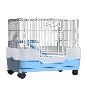 USMILEPET Nuevas innovaciones Jaula de cría de <span class=keywords><strong>conejos</strong></span> comercial de lujo Diseño Villa Anti-spray <span class=keywords><strong>Casa</strong></span> de conejo <span class=keywords><strong>interior</strong></span> Venta <span class=keywords><strong>para</strong></span> conejillo de indias - Product Image 3