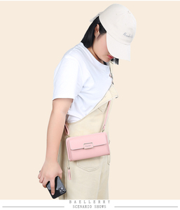 Baellerry 2019 Nuovo Stile Donne di Modo Del Raccoglitore Della Frizione Lunga Bifold Della Signora Sottile Della <span class=keywords><strong>Borsa</strong></span> DELL'UNITÀ di ELABORAZIONE del Supporto di Carta di Credito In Pelle Sacchetti di Spalla - Product Image 3