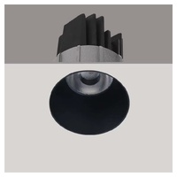Spot encastré sans cadre en laiton, projecteur extensible de haute qualité, downlight LED encastré 12W sans bordure