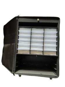 Valigia di esposizione degli occhiali del carrello; Armadietto di stoccaggio degli occhiali da sole; Stoccaggio dell'esposizione degli occhiali - Product Image 4