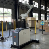 Lengan Robot Industri Fleksibel 6-Axis dengan Beban Angkut 50kg, Penanganan Otomatis untuk Pengemasan Karton, Palletizing, dan Transfer Material