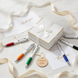 Bolígrafo de Plástico con Logotipo Personalizado del Fabricante, Punta de 1.0 mm, Tipo Deportivo, Bolígrafo Promocional Publicitario con Logotipo Personalizado - Product Image 2