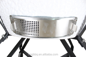 2020 SEB KAMADO/de huevo de acero barbacoa 2in1 carbón <span class=keywords><strong>griller</strong></span> filete 26 pulgadas blanco xxxl kb10 comado ynni grillkamado de los fumadores - Product Image 6