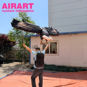 Marioneta inflable <span class=keywords><strong>de</strong></span> águila, marioneta inflable <span class=keywords><strong>de</strong></span> pájaro hecha a medida para adultos - Product Image 4