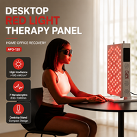 Panel de Terapia de Luz Roja de 7 Longitudes de Onda 630-1060nm, de Escritorio, con Pulsaciones de 0-1000Hz, CE, para Bienestar en el Hogar y la Oficina, Fabricante OEM con Logotipo Personalizado