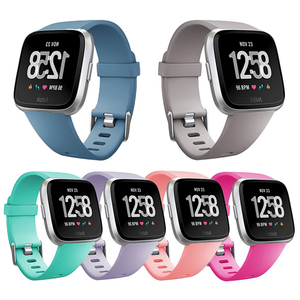 Chungming – bracelet en Silicone souple, 12 couleurs, bande de Sport en caoutchouc pour <span class=keywords><strong>Fitbit</strong></span> <span class=keywords><strong>Versa</strong></span> <span class=keywords><strong>2</strong></span> Lite 23mm - Product Image 1