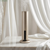 Diffuseur d'arômes A326, contrôle par application, sans fil, en aluminium, diffuseur d'arômes sans eau, nébuliseur pour hôtel de luxe