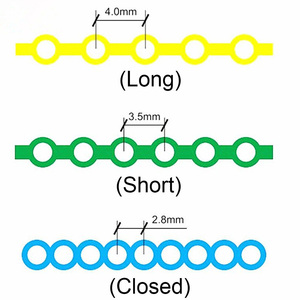 Chaîne élastique <span class=keywords><strong>orthodontique</strong></span> dentaire en caoutchouc pour appareils dentaires - Product Image 4