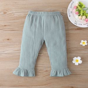 Vente en gros de nouveaux ensembles de vêtements pour filles, vêtements pour enfants, ensembles de 2 pièces, ensembles de chemises et de pantalons à carreaux de couleur unie - Product Image 3