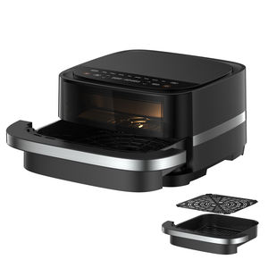 Friggitrice ad Aria Elettrica Anbolife con Motore DC Digitale, 4L, 10 Pollici, per Pizza, Piccolo Elettrodomestico da Cucina, Doppio Riscaldamento, Forno per Pizza con 8 Programmi - Product Image 2