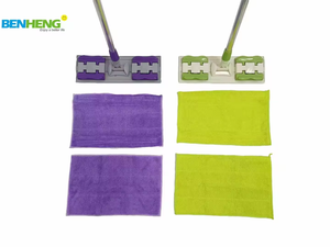 360 Rotating Flat <strong>Mop</strong>, Snap on <strong>Fixed</strong> Detachable Towel <strong>Mop</strong>, With 2 Microfiber <strong>Mop</strong> Cloths for Floor Window Wall Door Cleaning - Product Image 6