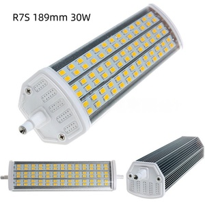 Dimmable <span class=keywords><strong>Led</strong></span> <span class=keywords><strong>R7S</strong></span> lumière maïs lampe ampoule smd2835 insert horizontal projecteur 78mm 15W 118mm 20W 135mm 25W 189mm <span class=keywords><strong>30W</strong></span> - Product Image 3