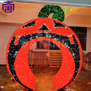 Halloween Lighted Archway with 3D <b>Ball</b> Motif for Commercial Decoration - Product Image 5