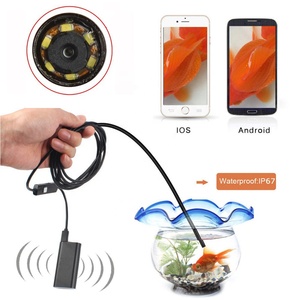 Endoscope WIFI étanche 2m HD 720P Caméra serpent 8mm Caméra vidéo endoscope Compatible IOS/Android/Windows PC - Product Image 1