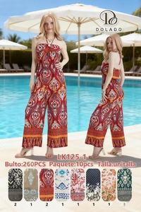 LK125 Copricostume da bagno intero con rilevamento ago per abbigliamento da spiaggia - Product Image 3