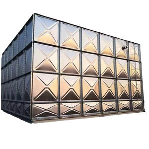 Réservoir d'eau en acier galvanisé à chaud, réservoir de stockage d'eau potable assemblé - Product Image 1