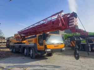 Merek cina 80 ton ponsel teleskopik Boom derek dipasang di semua medan mesin truk kondisi digunakan - Product Image 6