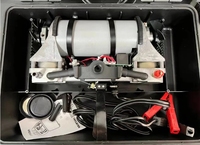 New Design Heavy Duty 12V 300 L/m Car Tyre Inflator 150 PSI Air Compressor 4 Cylinders Tire Inflator for 4X4 RV SUV