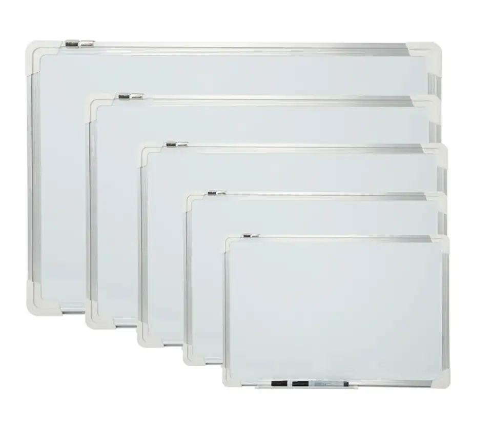 Оптовая продажа, индивидуальная школьная офисная Магнитная Двухсторонняя доска для сухого стирания