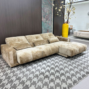 Juego de sofá <span class=keywords><strong>AV</strong></span> reclinable de alta calidad de estilo europeo, diseño de madera extensible moderno de lujo para Villa para control remoto de vida - Product Image 6