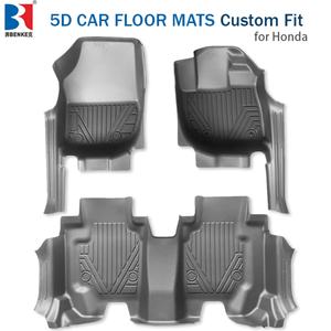 พรมปูพื้นรถยนต์ฮอนด้า HR-V 5 ประตู แบบ TPE |   3 ชิ้น ครอบคลุมเต็มรูปแบบ |   แผ่นรองกันน้ำและกันลื่นแบบหนาพิเศษ - Product Image 1