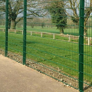 Cerca de Alambre Doble Galvanizado con Recubrimiento de PVC, Ecológica, a Prueba de Roedores, Estilo Australiano, para Estadios, Auditorios, Aislamiento y Seguridad, 656 - Product Image 3