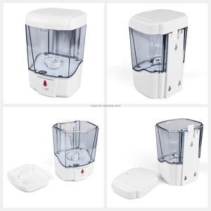 Dispensador de desinfectante de manos líquido automático de 700ML de diseño moderno <span class=keywords><strong>NewR</strong></span> con Sensor para higiene en baños - Product Image 3