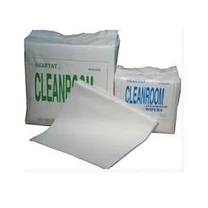 Wholesale Sekali Pakai Industri Bukan Tenunan Serat GRATIS Tanpa Debu Kain/Cleanroom Kertas Wiper - Product Image 1