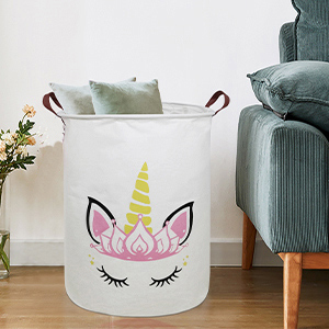 <span class=keywords><strong>Cubo</strong></span> <span class=keywords><strong>de</strong></span> Almacenamiento KUYUE con Diseño <span class=keywords><strong>de</strong></span> Unicornio Explosivo, para Niños y el Hogar # Cesta <span class=keywords><strong>de</strong></span> Almacenamiento <span class=keywords><strong>de</strong></span> Juguetes <span class=keywords><strong>Plegable</strong></span> <span class=keywords><strong>de</strong></span> Algodón Amarillo Manual - Product Image 5