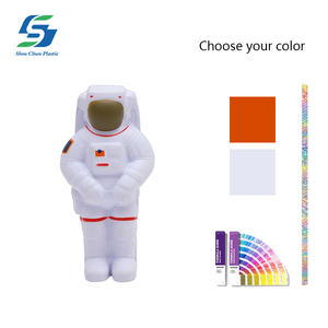 Balle anti-stress astronaute personnalisée en mousse PU Spaceman Figure imprimé Logo thème de l'espace soulagement de l'anxiété jouet inspiré Fidget Toy Vente en gros - Product Image 3
