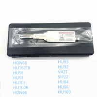 Outil de serrurier Lishi 2 en 1 TOY48 HU162T8 HU56 HU58 HU101 HU100R HON66 HU83 HU92 VA2T SIP22 HU64 HU66 HU100 Décodeur de sélection de verrouillage
