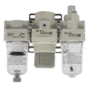 Electric Air Source Processor Dual Unit AC20/30/40 AR/AW20/30/40-02-03-04 Gas Media <b>Control</b> Solenoid Pressure Reducing <b>Valve</b> - Product Image 1