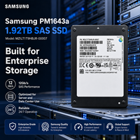 Pour Samsung PM1643a MZILT1T9HBJR-00007 1.92TB Enterprise SAS SSD 2.5" 12Gb/s Dual Port V-NAND TLC 2100MB/s Disque SSD