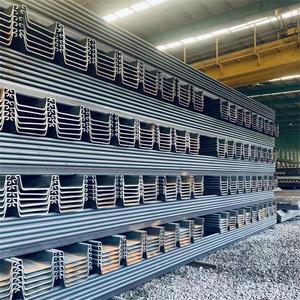 S270gp Pu2 750x220mm U Z Type Profilés en acier laminés à chaud et formés à froid pour mur de soutènement en <span class=keywords><strong>béton</strong></span>, fabriqués en Chine, 400*100*10.5mm - Product Image 3