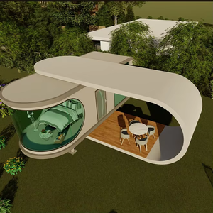 <span class=keywords><strong>Casa</strong></span> de lujo Casas prefabricadas Casas aisladas pequeñas en alquiler Casas temáticas espaciales - Product Image 3