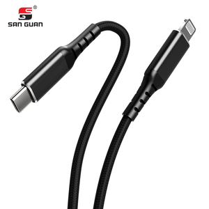 Prix usine Nylon Tressé Téléphone Original Charge Rapide Mfi Certifié USB à 8Pin Câble Fait <span class=keywords><strong>pour</strong></span> iPhone \ <span class=keywords><strong>iPod</strong></span> \ iPiad - Product Image 1