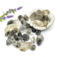 Diamante Herkimer de Cristal Natural al por Mayor, Diamante Brillante para Cristales Curativos, Piedras en Bruto a Granel para la Venta