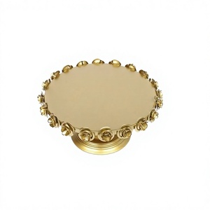 Admirable Design Brass Dessert <b>Cake</b> <b>Stand</b> Round Shape Customized Size <b>Cake</b> Dessert <b>Stand</b> At Lowest Pricing - Product Image 1