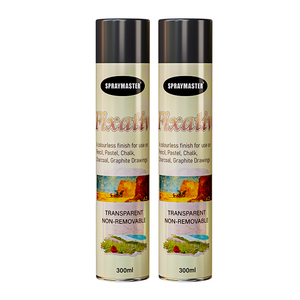 SPRAYMASTER Fixative 300ml - Semprotan Perekat Pelindung Bening untuk Gambar Pensil Pastel Arang Grafit Lem Semprot - Product Image 6
