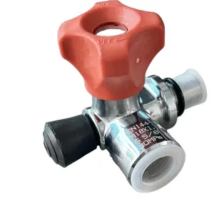 SCBA Gassylinder-Luftventil für Luftbehälter eigenständige Brandbekämpfungsgeräte 6,8 L Kohlenstofffaserzylinder scba mit Ventil