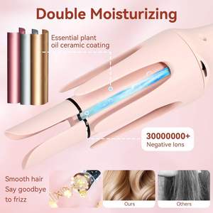 Set de Rizador de Pelo Eléctrico Automático Portátil Giratorio, Kit de Rizador de Pelo, Herramienta de Peinado Doméstica de Plástico, Nuevo - Product Image 4