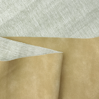 Rouleau de tissu en cuir PU imperméable personnalisé en gros, cuir synthétique résistant à l'usure avec fil métallique pour vestes et manteaux