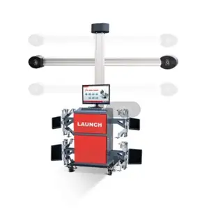 Launch-Alineación de ruedas portátil, equipo de alineación de ruedas de seguimiento automático, X831S, 3D