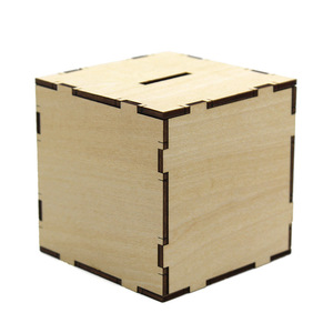 Caja Mágica de Madera para Ahorrar Dinero, Kit de Ciencia DIY, Formas Geométricas, Montaje Manual, Juguete Educativo para Niños de 7 a 9 Años - Product Image 3