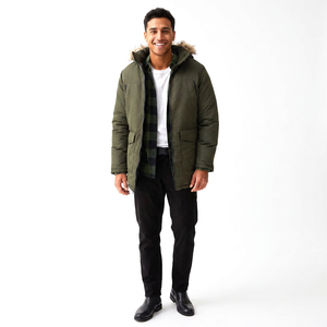 Parkas pour hommes les plus vendues, de haute qualité, légères, mode extérieure, respirantes, capuche, toile d'automne, imperméables - Product Image 1